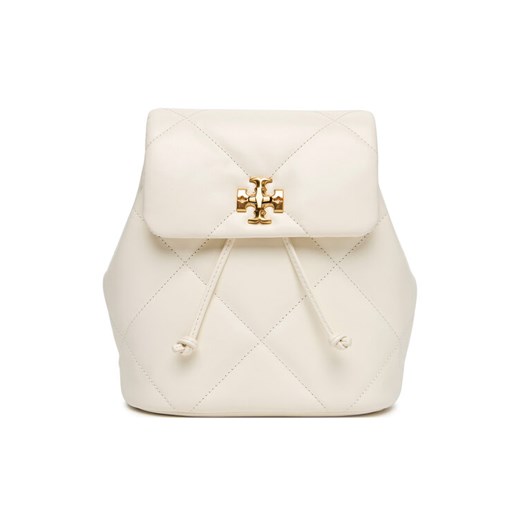 Plecak Tory Burch Kira Diamond 170485 Biały ze sklepu eobuwie.pl w kategorii Plecaki - zdjęcie 184725158