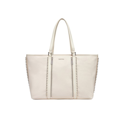 Badura Torebka Wen-30 Biały ze sklepu MODIVO w kategorii Torby Shopper bag - zdjęcie 184725595