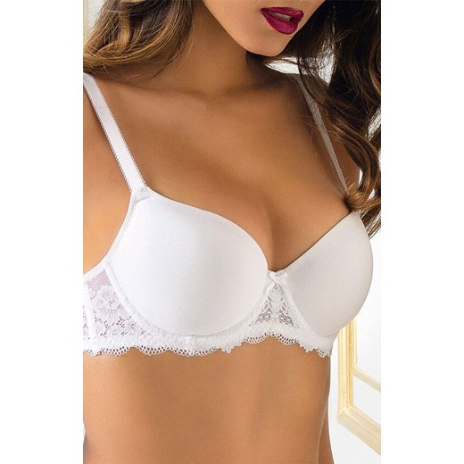 Biustonosz usztywniany biały Wonder Lace 2452, Kolor biały, Rozmiar 75B, Sielei ze sklepu Intymna w kategorii Biustonosze - zdjęcie 184726879