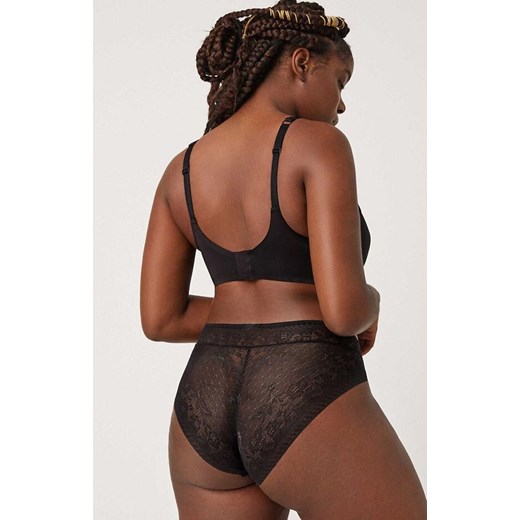Ysabel Mora figi damskie czarne 19671, Kolor czarny, Rozmiar S, YSABEL MORA ze sklepu Intymna w kategorii Majtki damskie - zdjęcie 184726949