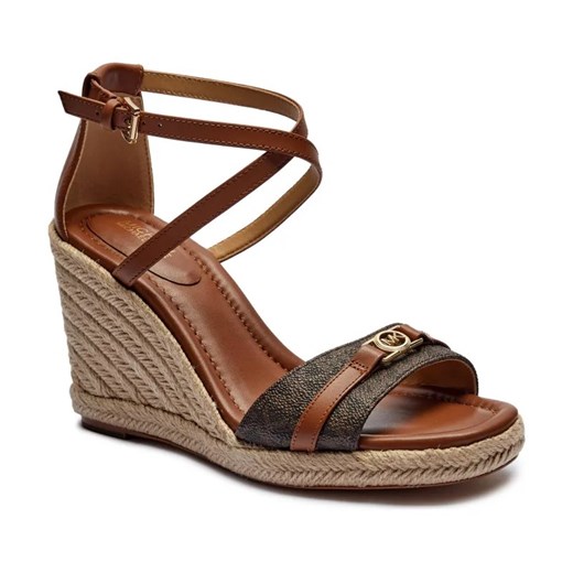 Michael Kors Koturny MANDY | z dodatkiem skóry ze sklepu Gomez Fashion Store w kategorii Espadryle damskie - zdjęcie 184726959