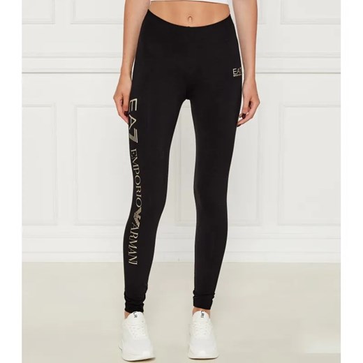 EA7 Legginsy | Slim Fit ze sklepu Gomez Fashion Store w kategorii Spodnie damskie - zdjęcie 184727068
