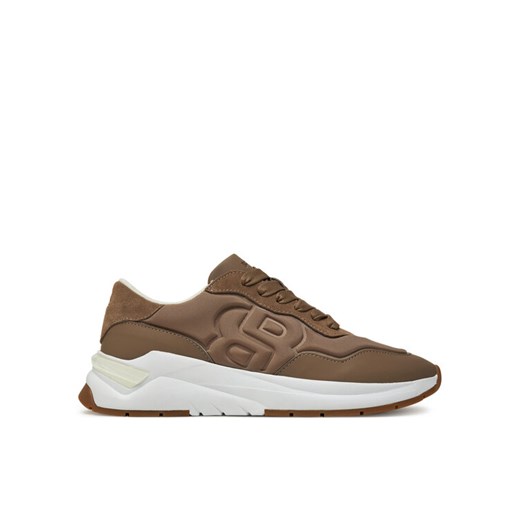 Sneakersy BOSS Skylar 50547983 Brązowy ze sklepu eobuwie.pl w kategorii Buty sportowe damskie - zdjęcie 184727157