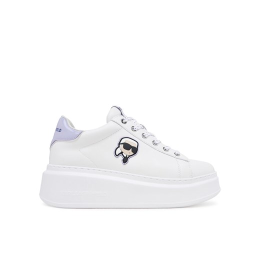 Sneakersy KARL LAGERFELD Anakapri KL63530N Biały ze sklepu eobuwie.pl w kategorii Buty sportowe damskie - zdjęcie 184727169