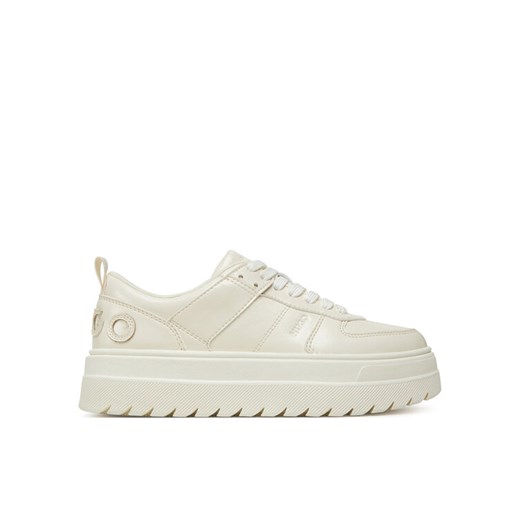 Sneakersy HUGO Lyssa 50548151 Biały ze sklepu eobuwie.pl w kategorii Buty sportowe damskie - zdjęcie 184727207