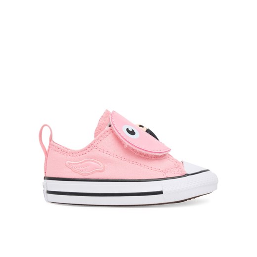 Trampki Converse Chuck Taylor All Star One Strap A11789C Różowy ze sklepu eobuwie.pl w kategorii Trampki dziecięce - zdjęcie 184727209