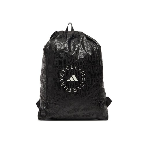 Worek adidas by Stella McCartney adidas By Stella McCartney Gymsack Croc AOP Shine JY4205 Czarny ze sklepu eobuwie.pl w kategorii Plecaki - zdjęcie 184727215