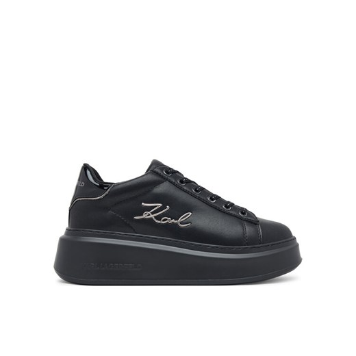 Sneakersy KARL LAGERFELD Anakapri KL63513 Czarny ze sklepu eobuwie.pl w kategorii Buty sportowe damskie - zdjęcie 184727218