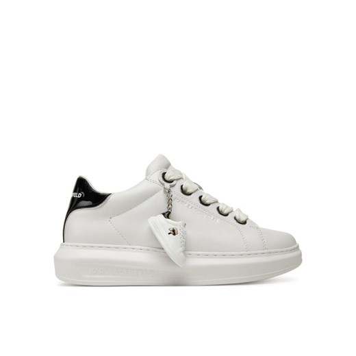 Sneakersy KARL LAGERFELD Kapri KL62519 Biały ze sklepu eobuwie.pl w kategorii Buty sportowe damskie - zdjęcie 184727225