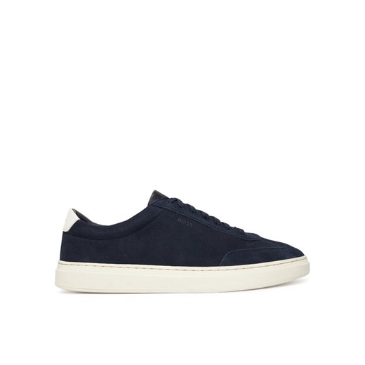 Sneakersy BOSS Kieran 50548715 Granatowy ze sklepu eobuwie.pl w kategorii Buty sportowe męskie - zdjęcie 184727247