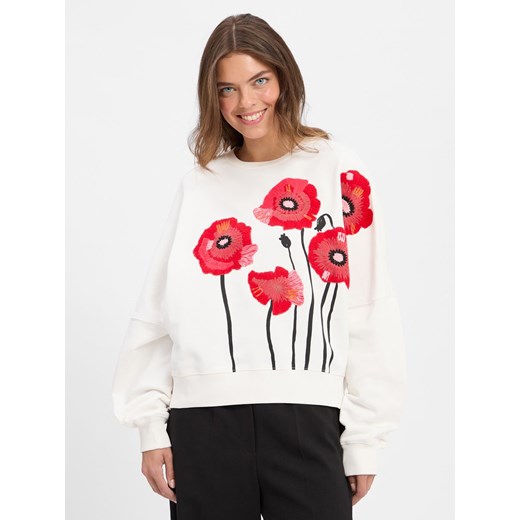 Drykorn Bluza damska - Astera Kobiety Bawełna écru wzorzysty ze sklepu vangraaf w kategorii Bluzy damskie - zdjęcie 184727917