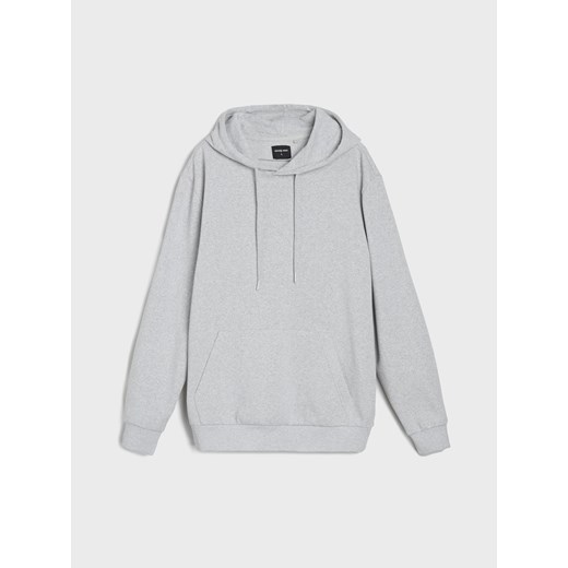 Sinsay - Bluza hoodie basic - szary Sinsay 2XL Sinsay
