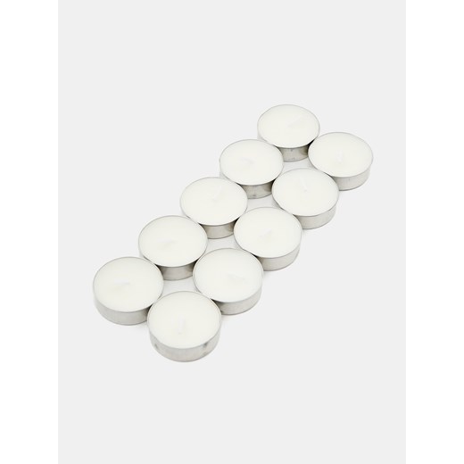 Sinsay - Zestaw świeczek tealight Pupmkin Spice - biały Sinsay One Size Sinsay