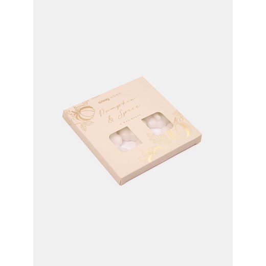 Sinsay - Wosk zapachowy 9 pack Pumpkin & Spice - biały Sinsay One Size Sinsay
