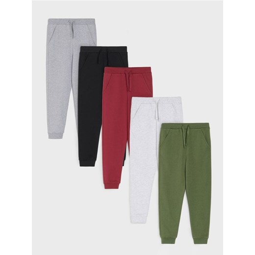 Sinsay - Spodnie 5 pack - pomarańczowy ze sklepu Sinsay w kategorii Spodnie chłopięce - zdjęcie 184729756