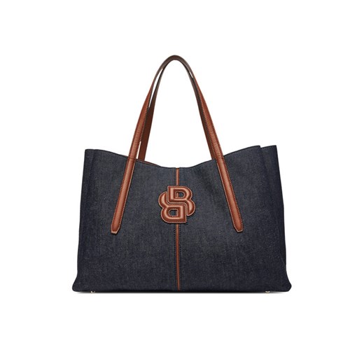 BOSS Torebka 50547575 Niebieski ze sklepu MODIVO w kategorii Torby Shopper bag - zdjęcie 184730217