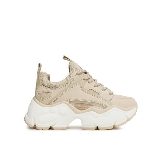 Buffalo Sneakersy Binary C Sneaker BN1630810 Beżowy ze sklepu MODIVO w kategorii Buty sportowe damskie - zdjęcie 184730237