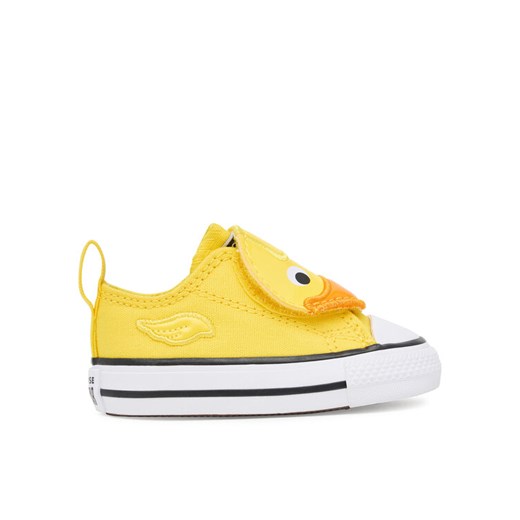 Converse Trampki  Chuck Taylor All Star One Strap A11838C Żółty ze sklepu MODIVO w kategorii Trampki dziecięce - zdjęcie 184730256