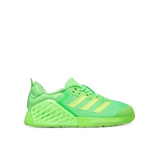 adidas Buty na siłownię Dropset 3 strength training JR1676 Zielony ze sklepu MODIVO w kategorii Buty sportowe damskie - zdjęcie 184730259