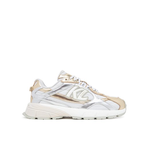 KARL LAGERFELD Sneakersy Orion KL65525 Srebrny ze sklepu MODIVO w kategorii Buty sportowe damskie - zdjęcie 184730309