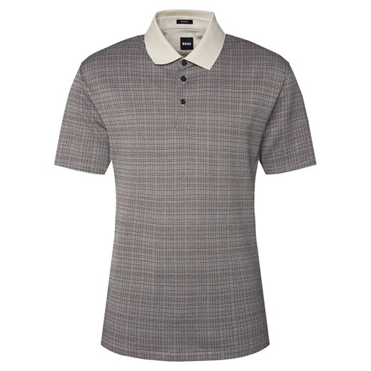 BOSS Polo H-Parris 102 50543402 Szary Regular Fit ze sklepu MODIVO w kategorii T-shirty męskie - zdjęcie 184730326