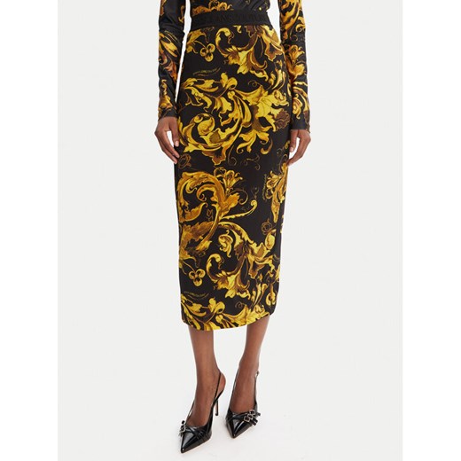 Versace Jeans Couture Spódnica ołówkowa 79HAE806 JS500 Czarny Slim Fit ze sklepu MODIVO w kategorii Spódnice - zdjęcie 184730359