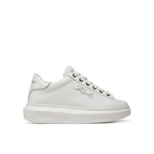 KARL LAGERFELD Sneakersy Kapri KL62518 Biały ze sklepu MODIVO w kategorii Buty sportowe damskie - zdjęcie 184730365