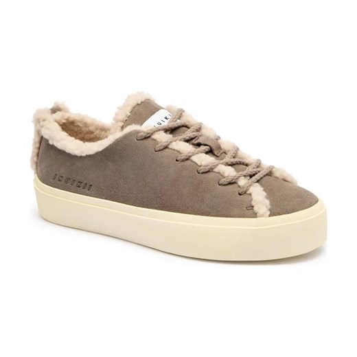 INUIKII Skórzane sneakersy | shearling ze sklepu Gomez Fashion Store w kategorii Buty sportowe damskie - zdjęcie 184731998