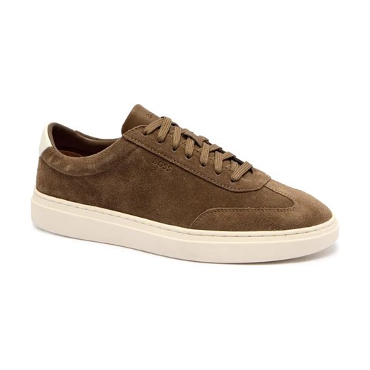BOSS BLACK Skórzane sneakersy Kieran_Tenn_sdoxf ze sklepu Gomez Fashion Store w kategorii Buty sportowe męskie - zdjęcie 184732015