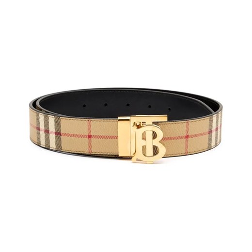 Burberry Skórzany dwustronny pasek TB ze sklepu Gomez Fashion Store w kategorii Paski męskie - zdjęcie 184732087