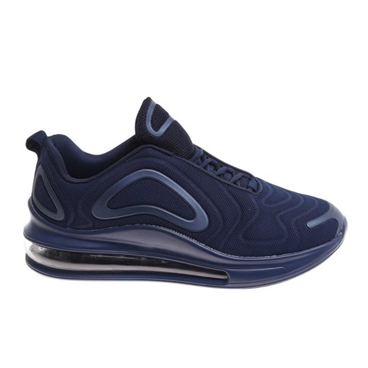 Granatowe sznurowane buty sportowe /G2-1 17959 W388/ ze sklepu Pantofelek24.pl w kategorii Trampki męskie - zdjęcie 184733876