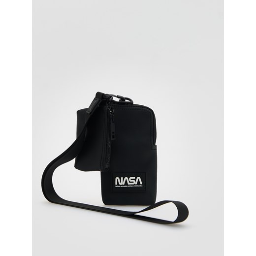 Reserved - Portfel NASA - czarny Reserved ONE SIZE Reserved