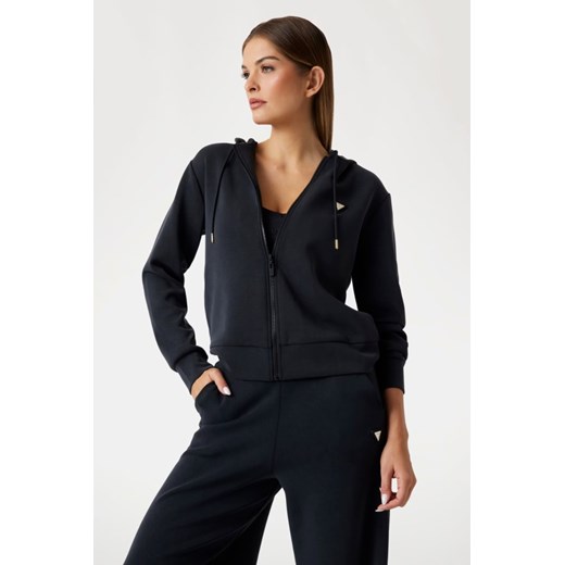 GUESS Czarna damska bluza Olympe, Rozmiar XS ze sklepu outfit.pl w kategorii Bluzy damskie - zdjęcie 184734166