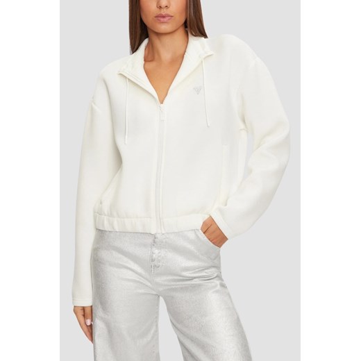 GUESS Beżowa bluza damska Cecilia, Rozmiar XS ze sklepu outfit.pl w kategorii Bluzy damskie - zdjęcie 184734167