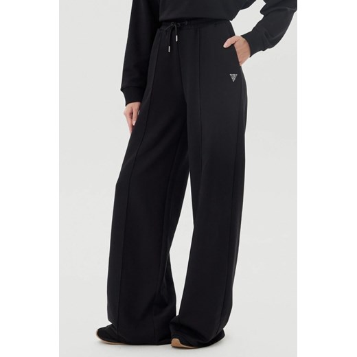 GUESS Czarne dresowe spodnie damskie Primula, Rozmiar XS ze sklepu outfit.pl w kategorii Spodnie damskie - zdjęcie 184734188