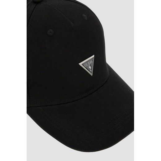 GUESS Czarna męska czapka London Baseball Guess promocyjna cena outfit.pl