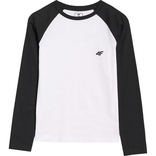 Longsleeve chłopięcy TLONM420 4F ze sklepu SPORT-SHOP.pl w kategorii T-shirty chłopięce - zdjęcie 184734368