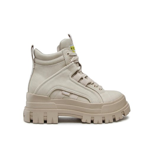 Sneakersy Buffalo Aspha Nc Mid BN1622064 Beżowy ze sklepu eobuwie.pl w kategorii Buty sportowe damskie - zdjęcie 184734395