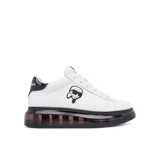 KARL LAGERFELD Sneakersy Kapri Kushion KL62630N Biały ze sklepu MODIVO w kategorii Buty sportowe damskie - zdjęcie 184734438