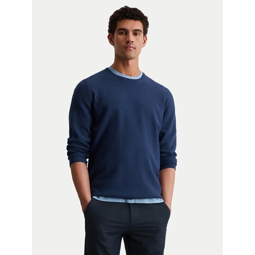 Marc O'Polo Sweter 526 5023 60080 Granatowy Regular Fit ze sklepu MODIVO w kategorii Swetry męskie - zdjęcie 184734468