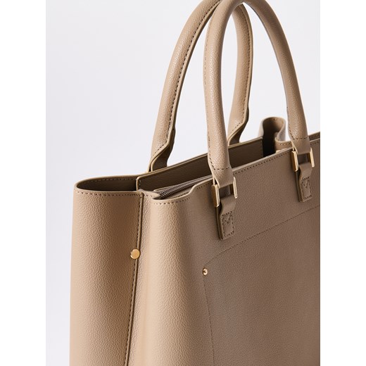 Mohito - Torebka office - beżowy Mohito ONE SIZE Mohito