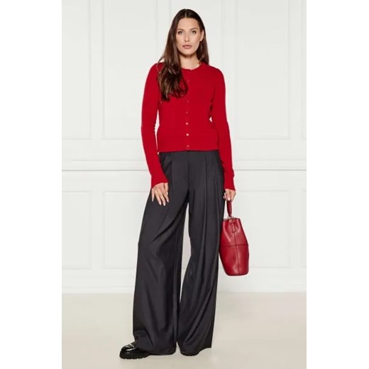 Marella SPORT Wełniany kardigan FINITO1 | Regular Fit | z dodatkiem kaszmiru L Gomez Fashion Store