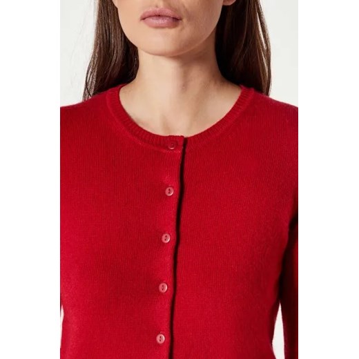 Marella SPORT Wełniany kardigan FINITO1 | Regular Fit | z dodatkiem kaszmiru XL Gomez Fashion Store