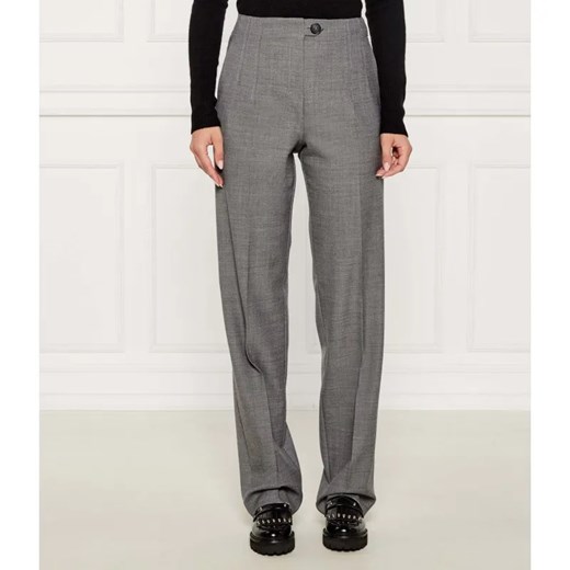 Marella Spodnie Affari | Relaxed fit | z dodatkiem wełny ze sklepu Gomez Fashion Store w kategorii Spodnie damskie - zdjęcie 184737217