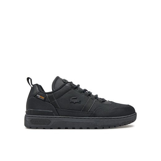 Sneakersy Lacoste T-Clip Wntr 224 2 Sma 748SMA003802H Czarny ze sklepu eobuwie.pl w kategorii Buty sportowe męskie - zdjęcie 184737356