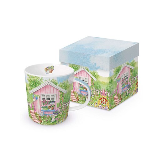ppd Kubek jumbo &quot;Maison Rose&quot; w kolorze jasnoróżowym - 400 ml ze sklepu Limango Polska w kategorii Kubki - zdjęcie 184738116