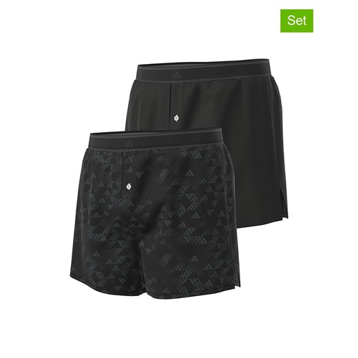 adidas Bokserki (2 pary) w kolorze czarnym ze sklepu Limango Polska w kategorii Majtki męskie - zdjęcie 184738428
