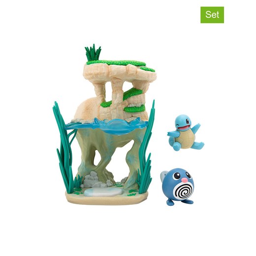 Pokémon Zestaw figurek &quot;Pokemon Shoreside Lake with Poliwag &amp; Squirtle&quot; - 4+ ze sklepu Limango Polska w kategorii Zabawki - zdjęcie 184738466