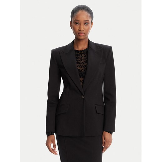 Versace Jeans Couture Marynarka 79HAQ702 J0092 Czarny Slim Fit ze sklepu MODIVO w kategorii Marynarki damskie - zdjęcie 184738865