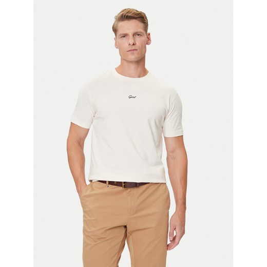 Gant T-Shirt Small Graphic 2003343 Écru Regular Fit ze sklepu MODIVO w kategorii T-shirty męskie - zdjęcie 184738916